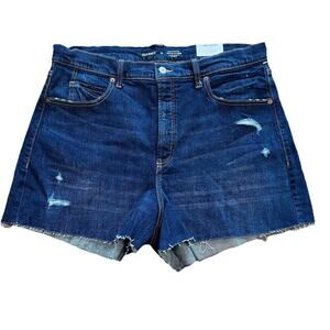 Old‎ Navy Higher High Rise Sky Hi A Line Shorts Size 16 NEW Stretch Buttonfly